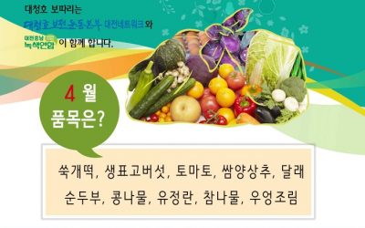 싱싱한 대청호보따리! 집에서 받아보세요~